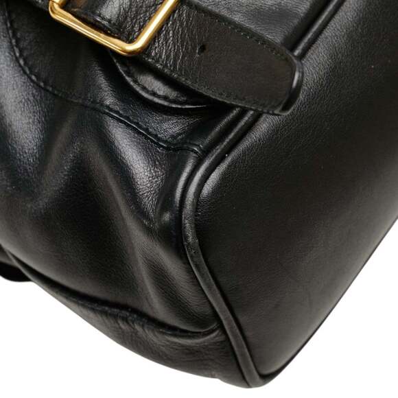 Gucci Bamboo Backpack 003 2058 0016 Black Leather Women's GUCCI - Picture 4 of 14